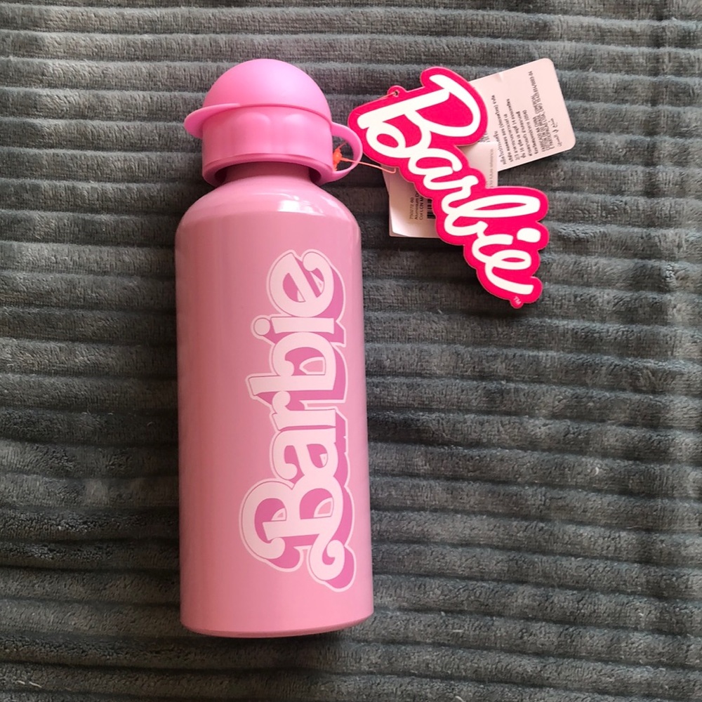 Cotton on Barbie aluminum drink bottle